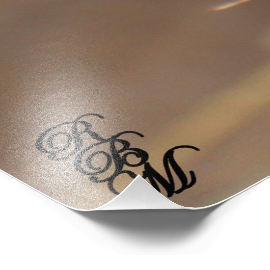 Bloemen in de wind foto afdruk (Hoek)