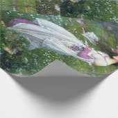 Bloemen in de wind, John William Waterhouse Cadeaupapier (Hoek)