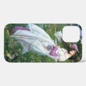 Bloemen in de wind, John William Waterhouse Case-Mate iPhone Case (Achterkant (horizontaal))