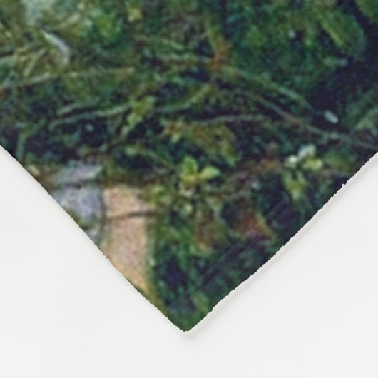 Bloemen in de wind, John William Waterhouse Fleece Deken (Hoek)