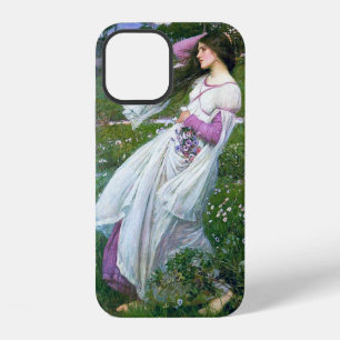 Bloemen in de wind, John William Waterhouse iPhone 12 Hoesje