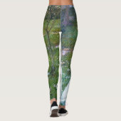 Bloemen in de wind, John William Waterhouse Leggings (Achterkant)