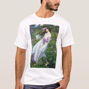 Bloemen in de wind, John William Waterhouse T-shirt