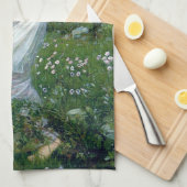 Bloemen in de wind, John William Waterhouse Theedoek (Quarter Fold)