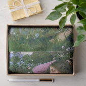 Bloemen in de wind, John William Waterhouse Tissuepapier (Geschenk)