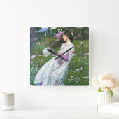 Bloemen in de wind, John William Waterhouse Vierkante Klok (Huis)