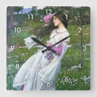 Bloemen in de wind, John William Waterhouse