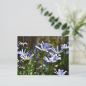 Bloemen in de zon briefkaart (Staand voorkant)