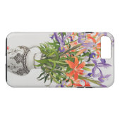 Bloemen in een Black and White Jug Case-Mate iPhone Case (Achterkant (Horizontaal))