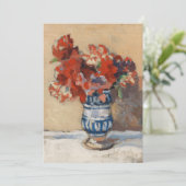 Bloemen in een blauwe vaas | Christopher Wood (Staand voorkant)