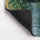 Bloemen in een Blauwe Vase door Paul Cezanne  Art Muismat (Hoek)