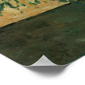 Bloemen in een Blauwe Vase door Paul Cezanne  Art Poster (Hoek)