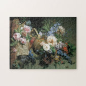 Bloemen in een broodrooster legpuzzel (Horizontaal)