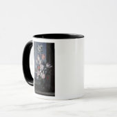 Bloemen in een Crystal Vase, 1652 Mok (Voorkant links)