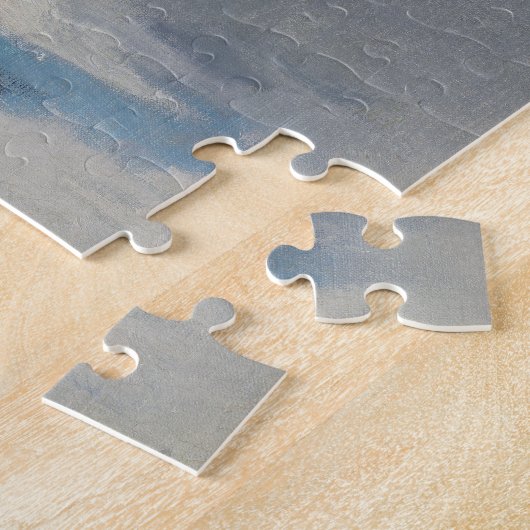 Bloemen in een Crystal Vase Manet Impressionist Legpuzzel (Zijkant)