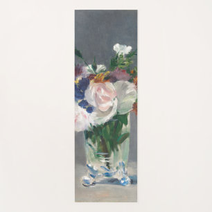 Bloemen in een Crystal Vase Manet Impressionist Yogamat