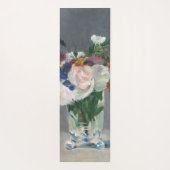 Bloemen in een Crystal Vase Manet Impressionist Yogamat (Achterkant)