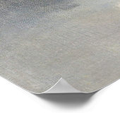 Bloemen in een Crystal Vase Poster (Hoek)