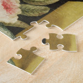 Bloemen in een Delft Jar (olie op het paneel) Legpuzzel (Zijkant)