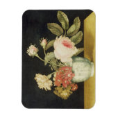 Bloemen in een Delft Jar (olie op het paneel) Magneet (Verticaal)