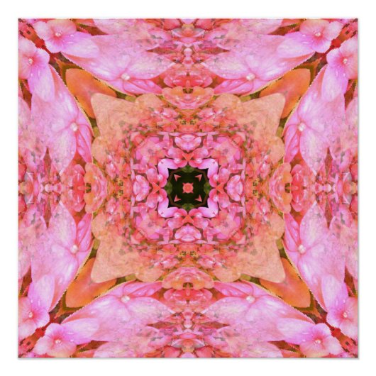 Bloemen in een doos poster (Voorkant)