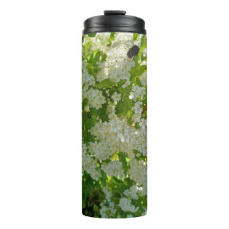 Bloemen in een Engelse tuin Thermosbeker