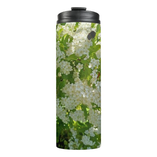 Bloemen in een Engelse tuin Thermosbeker (Voorkant)