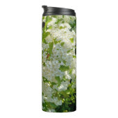 Bloemen in een Engelse tuin Thermosbeker (Geroteerd rechts)