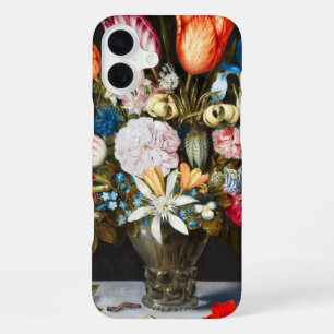 bloemen in een glas Ambrosius Bosschaer iPhone 16 Plus Hoesje