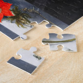  bloemen in een glas Ambrosius Bosschaer Legpuzzel (Zijkant)