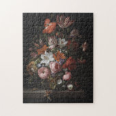 Bloemen in een Glass Vase, 1704 Legpuzzel (Verticaal)