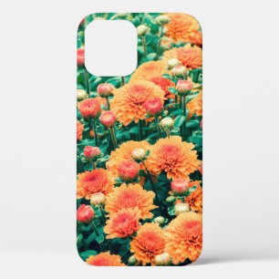 bloemen in een herfst, achtergrond, Case-Mate iPhone case