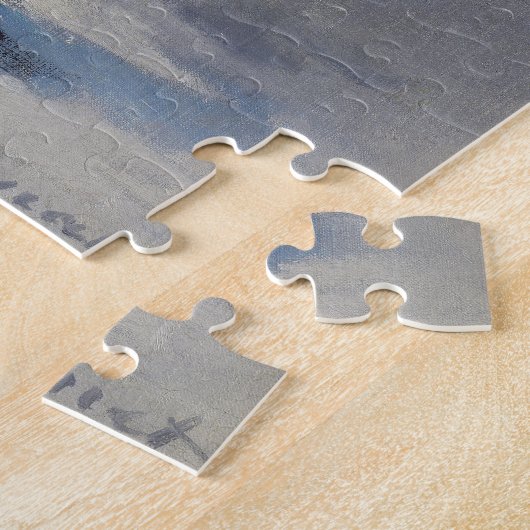 Bloemen in een kristallen vaas | Édouard Manet Legpuzzel (Zijkant)