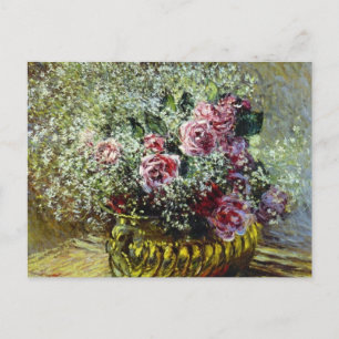 Bloemen in een Pot - Claude Monet Briefkaart