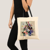 Bloemen in een Rococo vaas, Paul Cezanne Tote Bag (Voorkant (product))