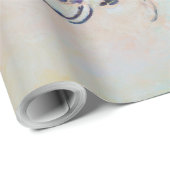 Bloemen in een Rococo Vase, Paul Cezanne Cadeaupapier (Rol Hoek)