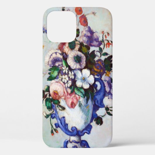 Bloemen in een Rococo Vase, Paul Cezanne Case-Mate iPhone Case (Achterkant)