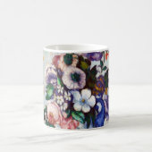 Bloemen in een Rococo Vase, Paul Cezanne Koffiemok (Center)