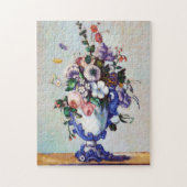Bloemen in een Rococo Vase, Paul Cezanne Legpuzzel (Verticaal)