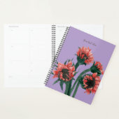 Bloemen in een Vaas Aquarel Planner (Display)