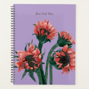 Bloemen in een Vaas Aquarel Planner
