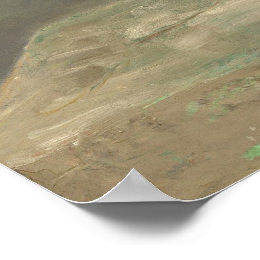 Bloemen in een vaas - Auguste Renoir Fine Art Poster (Hoek)