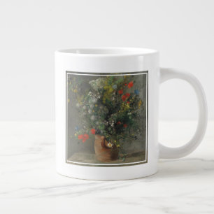 Bloemen in een vaas, c.1866 grote koffiekop