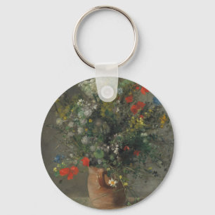 Bloemen in een vaas, c.1866 sleutelhanger