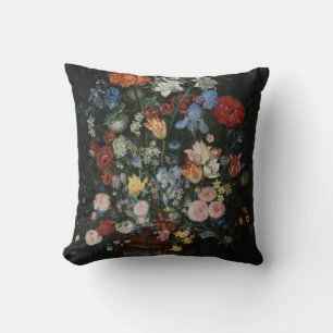 Bloemen in een vaas - Jan Brueghel Kussen