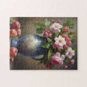 Bloemen in een vaas legpuzzel (Horizontaal)