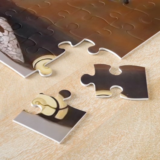 Bloemen in een Vaas Legpuzzel (Zijkant)