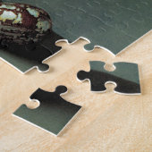 Bloemen in een Vaas met schalen en insecten Legpuzzel (Zijkant)