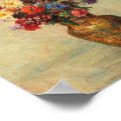 bloemen in een vaas poster (Hoek)
