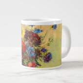  bloemen in een Vase (1910) door Odilon Redon Grote Koffiekop (Voorkant rechts)